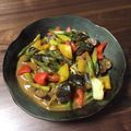 nocochi's cooksnap of when they made ナスとアスパラの鶏みそ炒め♪.