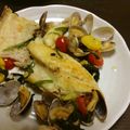 あおちゃりん's cooksnap of when they made 簡単時短!!菜の花と鯛のアクアパッツァ.