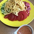 にこにこもきゅ's cooksnap of when they made 地獄✧冷やし中華♡悩殺させられた味♡.