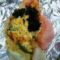 choco831's cooksnap of when they made 餅ピザ★チーズ明太.