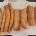  美 保's cooksnap of when they made 超〜簡単！超〜美味しい！チーズ春巻.
