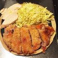 クック6VRTAJ☆'s cooksnap of when they made 揚げない片面 とんかつ♪フライパン一つ☆.