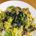 maamu02's cooksnap of when they made キャベツと鯖の和風パスタ.