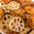 クックAPTDRS☆'s cooksnap of when they made 鶏肉とレンコンの唐揚げ＆甘酢和え.