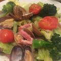 じゅんチョコ's cooksnap of when they made ✿簡単 あさり＆キャベツの酒蒸し✿.