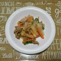 あいｾﾝｾｲ's cooksnap of when they made 美味い☆大根と豚肉の味噌炒め.