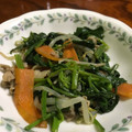 ♪marin♪'s cooksnap of when they made ほうれん草 豚肉炒め.