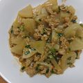 クックQNOM99☆'s cooksnap of when they made 大根と鷄ひき肉の甘辛中華煮.