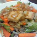 ちんぐりあん's cooksnap of when they made すごくおいしい！フライパンひとつで＾＾かじきの和風オニ照りとたっぷり野菜ソテー.