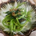 yummy♡'s cooksnap of when they made 栄養ヤバイ!わさび香る三つ葉のおひたし！.
