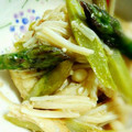 ⭐とっくん⭐'s cooksnap of when they made アスパラとえのきの醤油マヨ炒め.