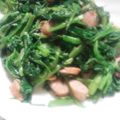 ちぃママ☆ミ's cooksnap of when they made ほうれん草とウインナーのバターソテー♡.