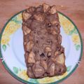 梨好き's cooksnap of when they made 超簡単☆りんごのケーキ（卵・乳なし）.