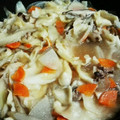 ゆこPIN's cooksnap of when they made 田舎のすいとん汁.