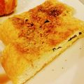 mykym's cooksnap of when they made 栃尾のあぶらげでネギ納豆のチーズ挟み.