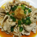 ゆきんこ❄'s cooksnap of when they made ヘルシーだけど満足♪和風おろしの豚炒め.
