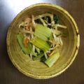 クック7C92CT☆'s cooksnap of when they made 美味！小松菜ともやしの桜えびポン酢あえ.
