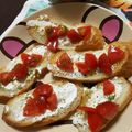 ★chiko☆'s cooksnap of when they made クリームチーズとトマトのブルスケッタ♡.