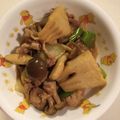 puppygrace's cooksnap of when they made 豚コマとタケノコとネギの甘辛炒め.