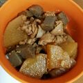 pimpa44's cooksnap of when they made 簡単おかず☆板こんにゃく入り豚バラ大根.