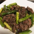 のぎぬこ's cooksnap of when they made 牛肉アスパラのオイスター炒め.