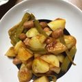 chi−ちゃん's cooksnap of when they made 新じゃがとウインナーのケチャップ焼き.