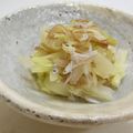 tskdyk's cooksnap of when they made ミョウガとセロリ✿＋しらすのマリネ.