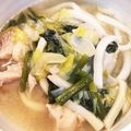 かなん02's cooksnap of when they made 鶏のねぎ塩うどん.