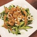 パッシーユ's cooksnap of when they made ちくわのバンバンジー風.