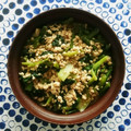 ーナミチー's cooksnap of when they made 小松菜と油揚げの鶏そぼろあんかけ.