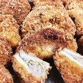 ３匹の大ぶたママ's cooksnap of when they made お弁当にたけのこのはさみ揚げ♫.