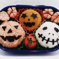 クック087's cooksnap of when they made ハロウィン キャラ弁.