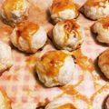 haruru141's cooksnap of when they made ❁ひとくちサイズのアップルパイ❁.