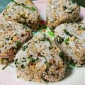 ma04tsu's cooksnap of when they made 鮭と大葉のオイルおにぎり.