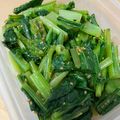 はちみつかなこ's cooksnap of when they made 作り置き、小松菜のわさびナムル。.