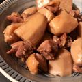 クック☆やーっ！'s cooksnap of when they made 美味しい！里芋 鶏肉 こんにゃくの煮物.