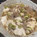 mc6800's cooksnap of when they made ひき肉とお豆腐のあったかレンジ蒸し.