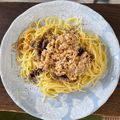 富士山泰山's cooksnap of when they made 超簡単！匂い消す。ゆかり納豆の冷製パスタ.