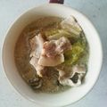 ちーたんねぇねぇ's cooksnap of when they made ロカボ朝食 豚バラと白菜のミルク鍋.