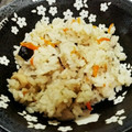 ☆ゆめひめ☆'s cooksnap of when they made 松茸のお吸い物で♪簡単炊き込み御飯.
