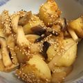 Gkims's cooksnap of when they made 新じゃがのごま味噌煮っころがし.
