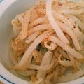 ばありん's cooksnap of when they made もやしのナムル☆レンジで簡単.