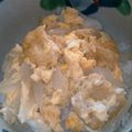icook's cooksnap of when they made 簡単ランチ☆ねぎ卵とじのせ*きつね丼.