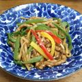 cojy's cooksnap of when they made 中華のテッパン！豚肉でチンジャオロースー.