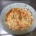 クックENWMWV☆'s cooksnap of when they made 簡単！キムチ釜玉うどん♪.