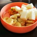 しじみごはん's cooksnap of when they made 離乳食☆バナナのきなこまみれ☆.