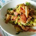 たった。's cooksnap of when they made キャベツとベーコンのマヨ炒め★.