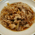 imuymi's cooksnap of when they made 油を使わずお肉ふっくら！豚肉の生姜焼き.