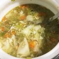はるちっこりあん's cooksnap of when they made 冷凍餃子スープ.