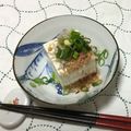 おはなすき's cooksnap of when they made しらす一口冷奴.